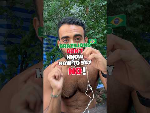 Brasileiros não sabem dizer não 🤷🏽