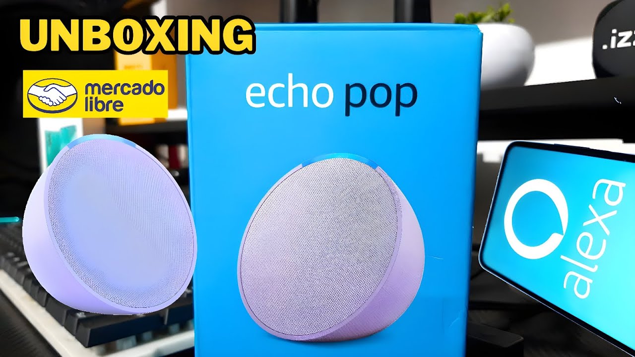Bocina Inteligente Echo Pop Lavanda