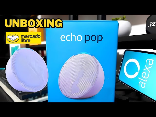 Echo pop Lavanda con  Alexa