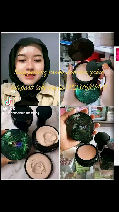 bedak sunisa original asli ad barcode bedak basah sekaligus fundation 55rbhttps://wa.me/082376161479
