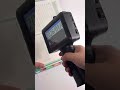 Handheld Inkjet Printer: Print Time & Date On The Go!