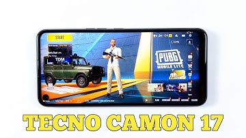Tecno Camon 17 Test Game PUBG Lite | Mediatek Helio G85