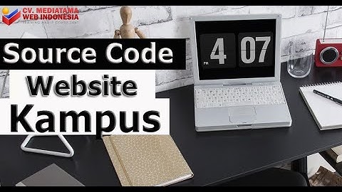 Source Code Website Kampus Responsive