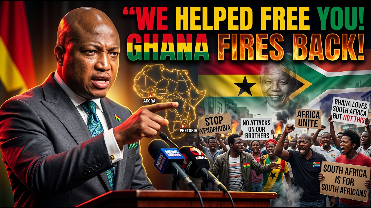 ⁣Ghana’s Foreign Minister BLASTS South Africa Xenophobia | “We Helped Free You!” | Africa Must Unite