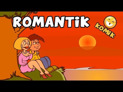 Romantik Komik Çizgi Film Animasyon