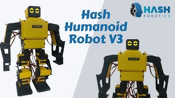 Hash Humanoid Robot V3 | Intro Video | Hash Robotics