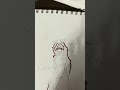 Unfinished drawing of Shadow 🫶🏻🩷🫶🏻 #shadow #art