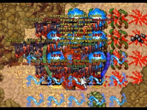 Tibia RP 970, CLIPS Librería de fuego, Trolleando la hunt - YouTube