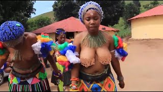Young Zulu girl's celebrates journey into womanhood