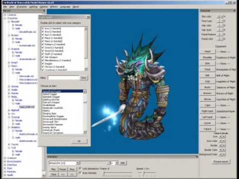 Wowmodelviewer Tutorial