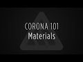 Corona 101: materials, lighting and rendering