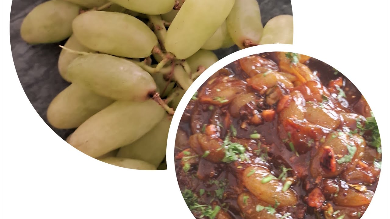 grapes ka aamchur yami Chatpta aamchur easy grapes recipe YouTube