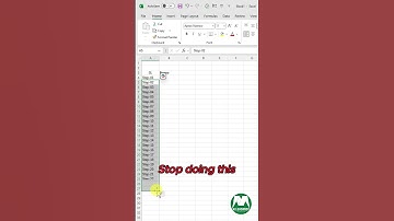 Create auto serial number by sequence function!! #excel  #exceltricks #Sequence #shorts #shortvideo