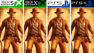 Indiana Jones and The Great Circle | PS5 - PS5 Pro - Xbox Series S/X | Graphics Comparison