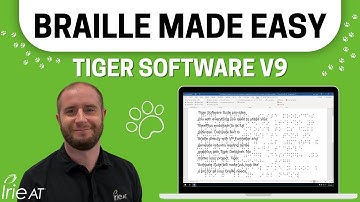 Braille & Tactile Graphics Training -- Tiger Software Suite v9