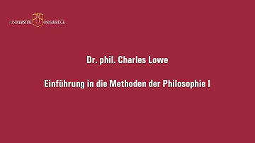 Welche philosophischen Methoden gibt es?