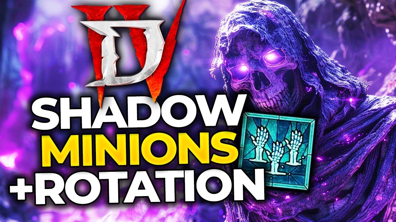 S+ Golem Pit Push & Boss-Killer Shadow Minion Necromancer Build Guide - Season 4 Diablo 4