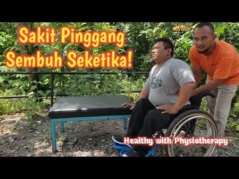 Fisioterapi pemeriksaan nyeri punggung bawah akibat otot latisimus dorsi dan penanganannya