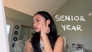 grwm last first day of high school | senior year diaries