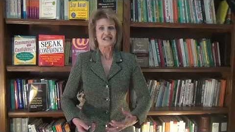 Presentation Skills:  Master the Monotone Monster - Part 1 by Dianna Booher