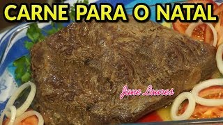 Receita de Carne Para o Natal – Passo a Passo