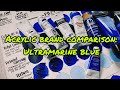 Acrylic Paint Brand Comparison of 8 brands