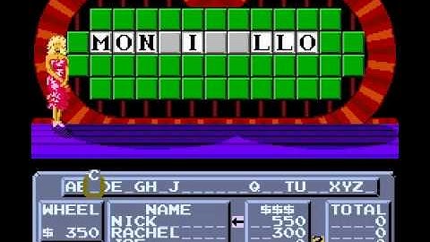 Wheel of Fortune (NES / Nintendo) Playthrough - Vizzed.com Play