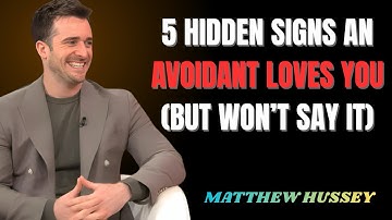 5 verborgen signalen dat iemand die je vermijdt van je houdt (maar het niet wil zeggen) | Matthew...
