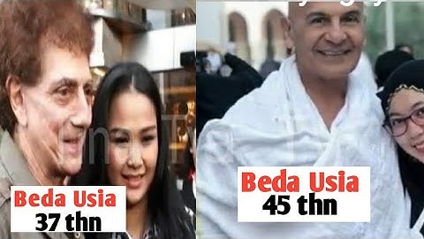 PANTESNYA JADI KAKEKNYA!! 7 Pasangan Artis Dengan Beda Usia Jauuh Banget