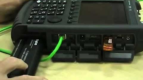 Keysight FieldFox RF Analyzer Connectivity and packaging