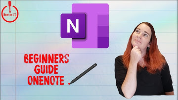 OneNote Beginners Guide