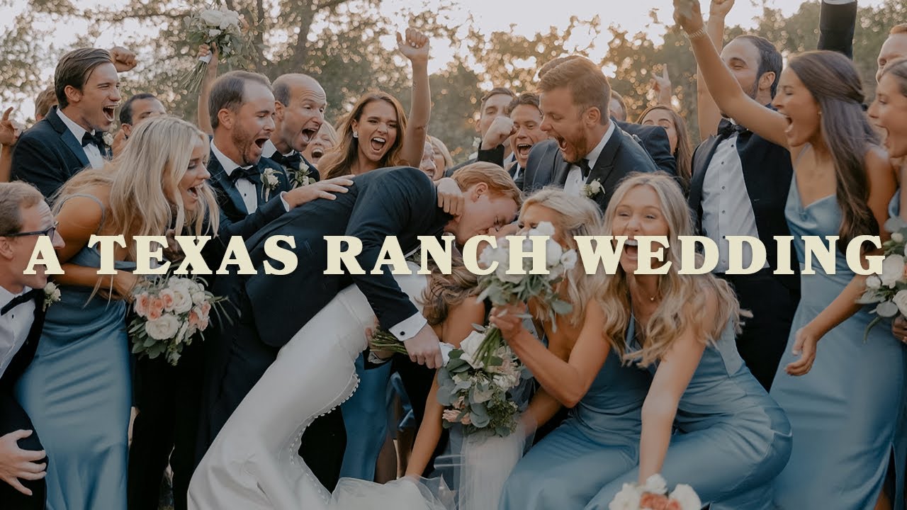A Texas Ranch Wedding | Shot on Canon R5