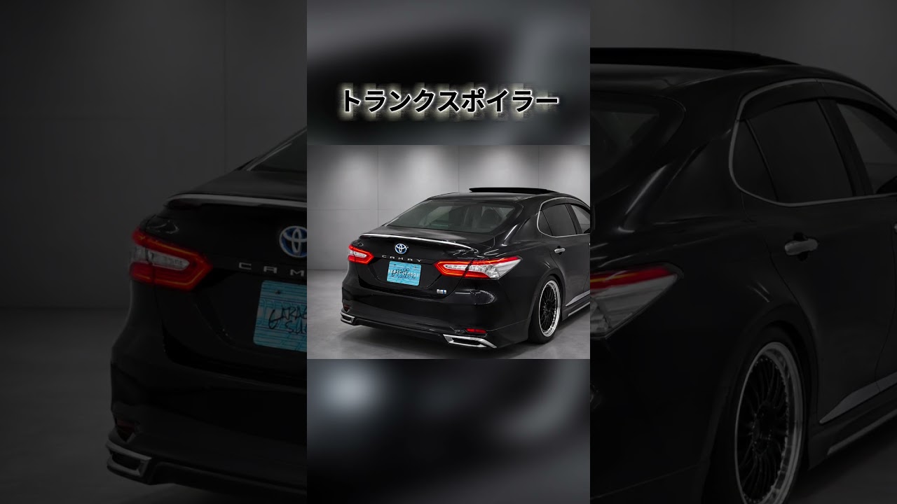 トヨタ 70系 カムリ 2017-2020 G/X 用 ハーフエアロ キット