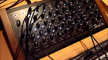 Korg MS20, Future Retro XS, MFB Urzwerg pro Mk2