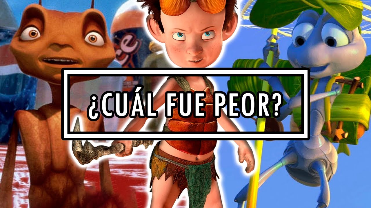 ¿Cuál Copia Descarada Es PEOR? | Bichos vs Antz vs Ant Bully | Análisis