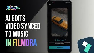 Make Ai Edit Your Videos Using Ai Beats Filmora Tutorial