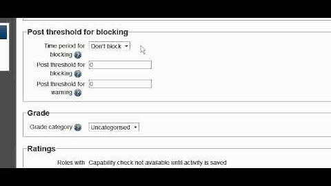 Moodle Lesson 20: Add Forum Activity