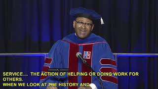 Michael Nutter, Keynote Speaker, American University Commencement Fall 2019