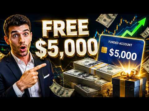 💰 FREE $5,000 Funded Account | Limited Time Offer (2026) #freefundedaccount #propfirm #fundedtrader by Ali Haider Market Insights
