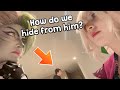 We got stalked at an anime convention  coaf 2024 cosplay vlog