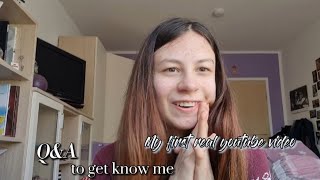 My first real youtube video - Q&amp;A
