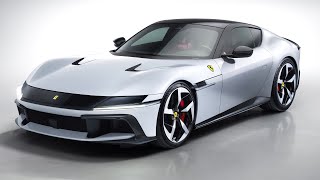 ใหม่ 2024 Ferrari 12 กระบอกสูบสองที่นั่งรถสปอร์ตโฉบเฉี่ยว