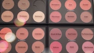 Mes Blush Mac (  Poudres Sculptante / Lumière)