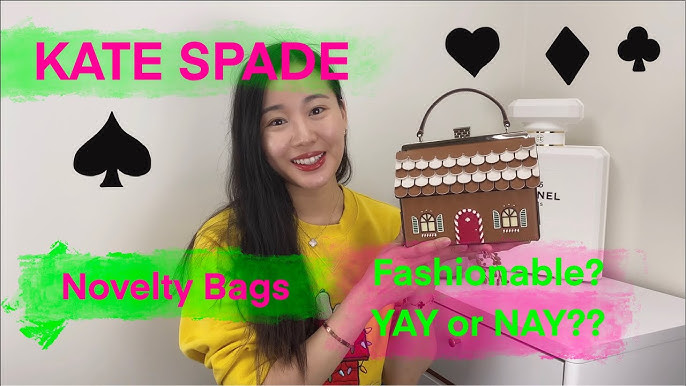 KATE SPADE HAUL! $1500 VALUE! Camera & Gingerbread House Novelty Bags!