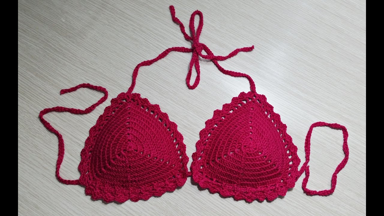 Biquine de Crochê (Parte de Cima)