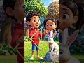 great job bobo 🐰🐦 #kids #usashorts #cutebaby
