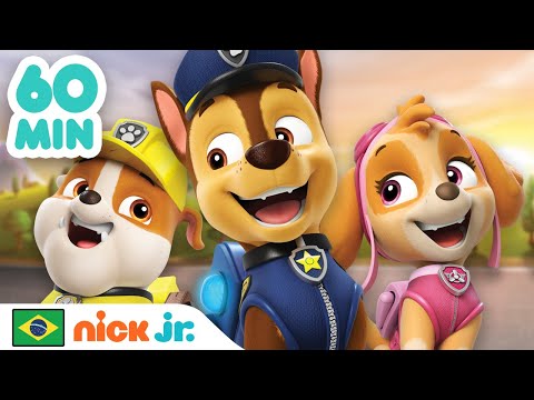 Patrulha Canina | O Melhor da Patrulha Canina por 1 Hora! | Nick Jr. em Português