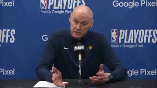 Rick Carlisle PostGame Interview | Indiana Pacers vs New York Knicks screenshot 3