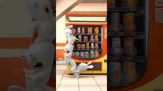 They&#39;re going to fall! 🙈 | RABBIDS INVASION #shorts