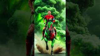 Messi, Neymar & Mbappés Horse Vs Ronaldos Horses